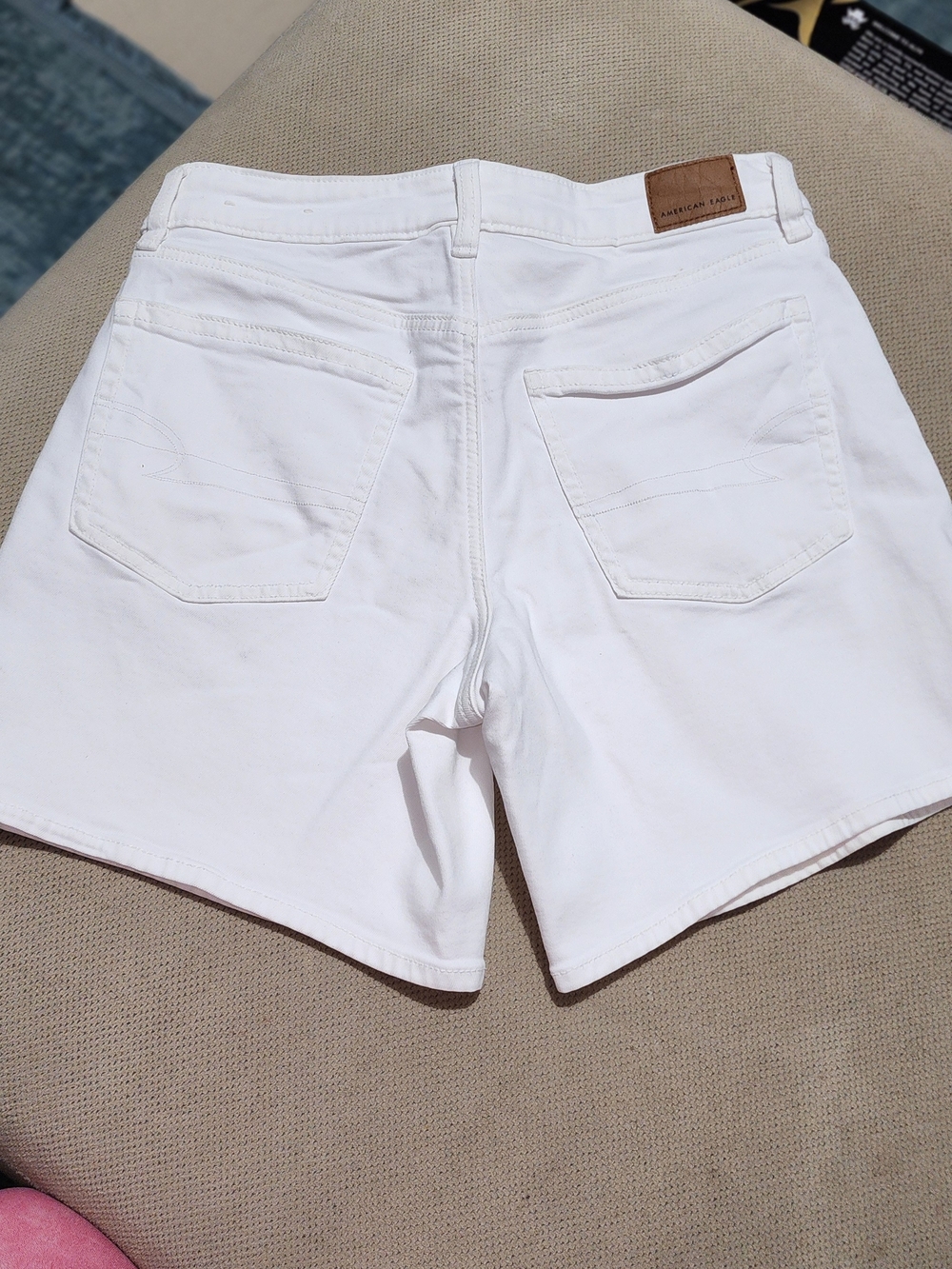 American Eagle Outfitters White Women's Denim Shorts